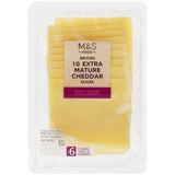 M&S British Extra Mature Cheddar Cheese Slices 250g