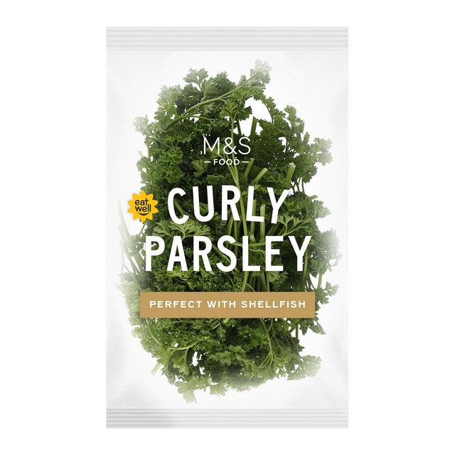 M&S large curly parsley 50g - British product