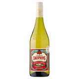Les Dauphins Cotes du Rhone white wine 75cl, UK version