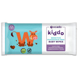 Ocado Kiddo Sensitive Fragrance Free Baby Skin Care Wipes 60 Wipes