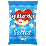 Butterkist simply salted popcorn 80g - British product