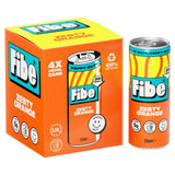 Fibe Zesty Orange Canned Fibre Drink 4 x 250ml