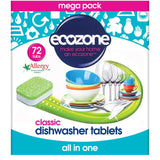 Ecozone Classic Dishwasher Tablets 72 Pack