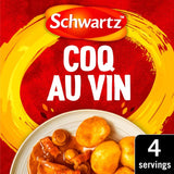 Schwartz Coq au Vin recipe mix 35g (British brand)