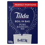 Tilda Pure Basmati Rice boil in bag 500g (British brand)