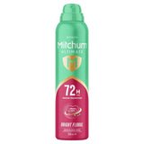 Mitchum Female Ultimate 72HR Anti-Perspirant Deodorant Bright Floral Spray 250ml