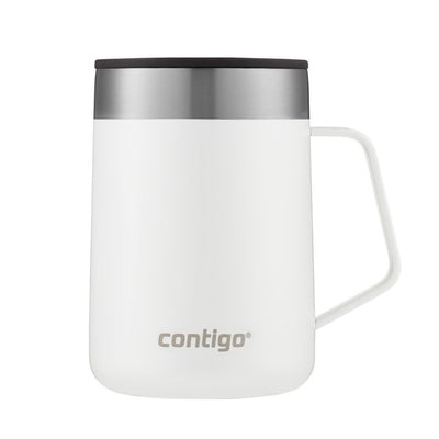 Contigo Streeterville Salt White Insulated Stainless Steel Travel Mug