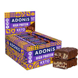 Adonis Double Choc Crisp Keto Protein Bar 16 x 45g