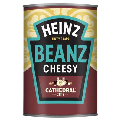 Heinz Cathedral City Ostebakte Bønner 390g