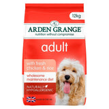 Arden Grange adult dog food with fresh chicken and rice 12kg - British product