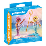 Playmobil Mermaid and Merman Duo Pack Toy Figure Set