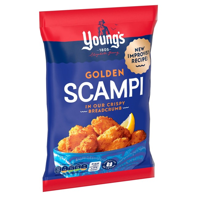 Young's Golden Scampi 220g (British brand)