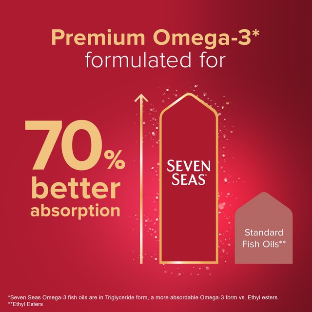 Seven Seas men's omega-3 and multivitamin supplement (British brand)