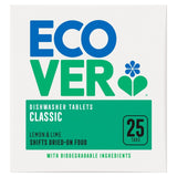 Ecover dishwasher tablets lemon & lime 25 per pack - British product