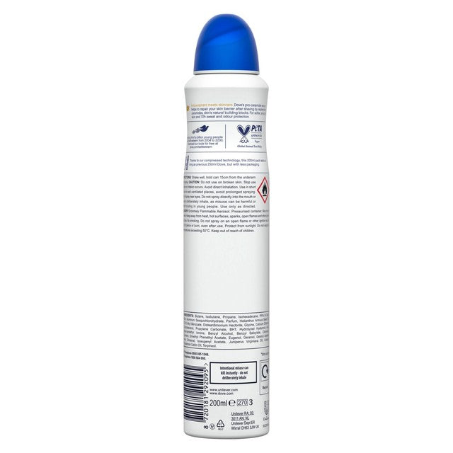 Dove Original Antiperspirant Deodorant Spray 200ml - British product