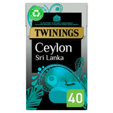 Twinings Ceylon Black Tea Bags 40 Teabags