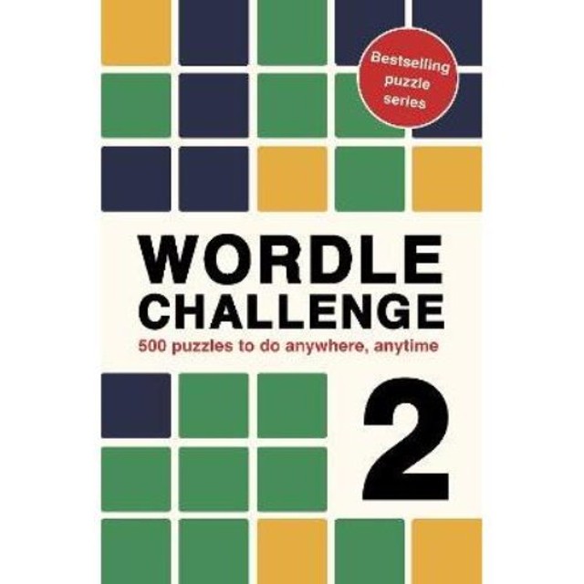 Gardners Books Wordle Challenge 2 puzzle book (British brand)