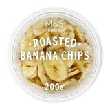 M&S Roasted Banana Chips Snack 200g