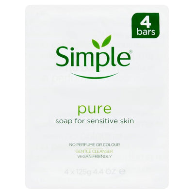 Simple Pure Bar Soap Sensitive Skin Formula 100g