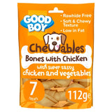 Good Boy Chewables Rawhide Free Chicken Mini Bones Dog Treats