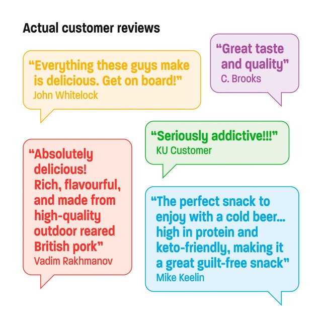 Serious Pig spicy salami snacks 30g (British brand)