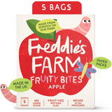 Freddie's Farm dried apple fruit bites 100g - British product