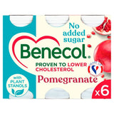 Benecol pomegranate yogurt drink 6 x 67.5g - British product