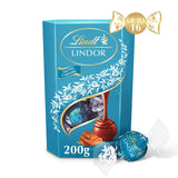 Lindt Lindor salted caramel chocolate truffles 200g, UK version