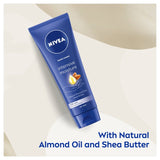Nivea almond oil and shea butter hand cream for dry skin 100ml, imported from the UK
