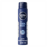 Nivea Men Cool Kick anti-perspirant spray 250ml, imported from the UK