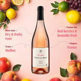 Sous Le Bois Malbec Rose Organic