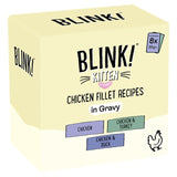 Blink Kitten Chicken Fillets Pouch Selection in Gravy Wet Food Multipack 680g