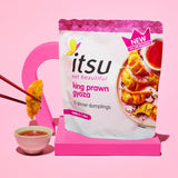 Itsu king prawn gyoza dumplings 234g, UK version