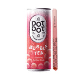 Dot Dot Sparkling Lychee Rose Bubble Tea Drink 250ml