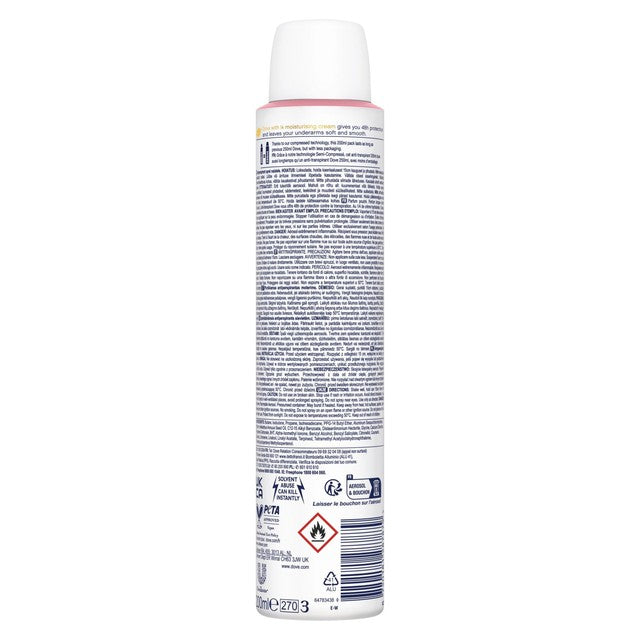Dove powder anti-perspirant deodorant spray 200ml - British product
