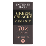 Green & Black's 70% Organic Dark Chocolate Bar 90g