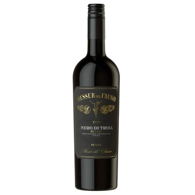 Messer del Fauno Nero di Troia red wine 75cl, imported from the UK