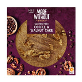 M&S Made Without Coffee & Walnut Gluten Free Cake 390g