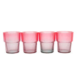 Navigate Summerhouse Ombre Stacking Picnic Tumblers Plastic Tumblers Set of 4