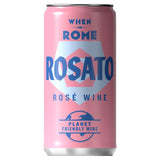 When In Rome Rosato IGT rosé wine 187ml can (British brand)