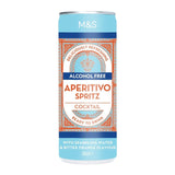 M&S bitter orange spritz cocktail 250ml can, imported from the UK