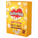 Butterkist microwave popcorn sweet and salted 180g - British product