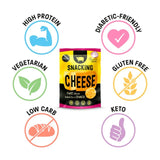 Serious Pig caramelised onion snacking cheese 24g (British brand)