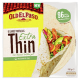 Old El Paso Large Extra Thin Tortilla Wraps 6 Pack