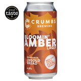 Crumbs Brewing Bloomin Amber Lager Beer 440ml