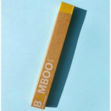 Bamboo Club yellow adult manual toothbrush - British product