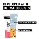 Neutrogena pink grapefruit facial scrub 150ml, imported from the UK