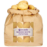 Ocado Washed British White Potatoes Sack 5kg