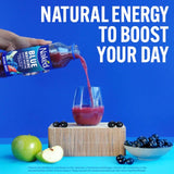 Naked Blue Machine blueberry smoothie 300ml bottle, imported from the UK