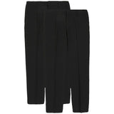 M&S Boys Skinny Leg School Trousers 2-Pack 3-4 Years